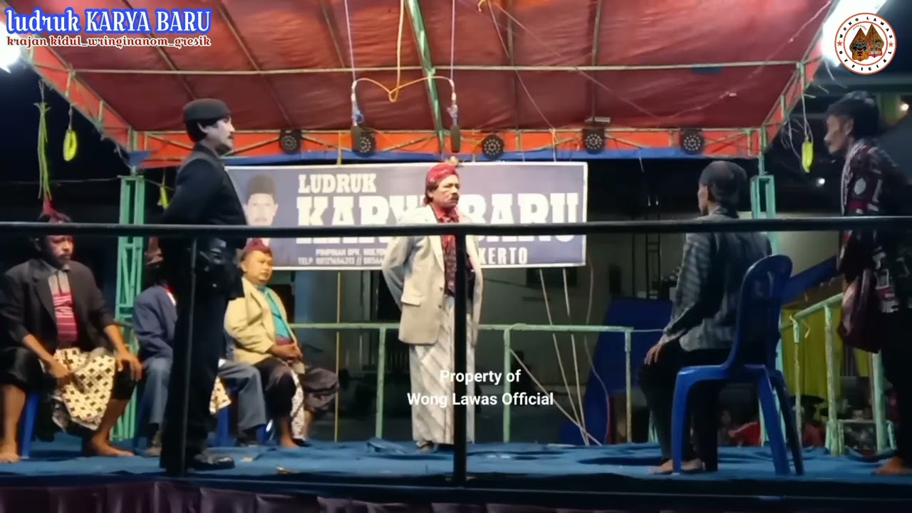 lakon: sarip tambak oso#ludruk KARYA BARU#sedekah bumi#krajan kidul_wringinanom_gresik