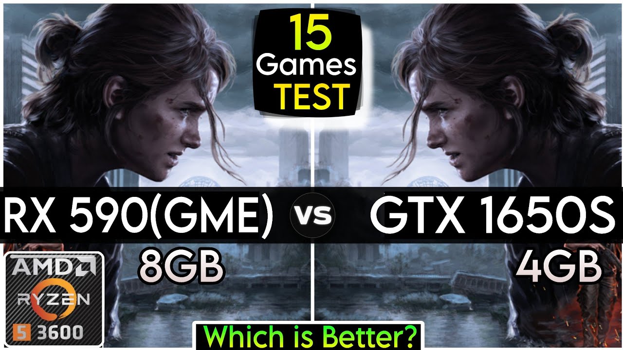 RX 590 (GME) vs GTX 1650 Super - Test In 15 Games - Which Is Better ? | 1080p