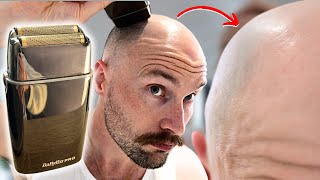 The CLOSEST SHAVING Pro Foil Shaver EVER! - Babyliss Pro Titanium Foil Shaver