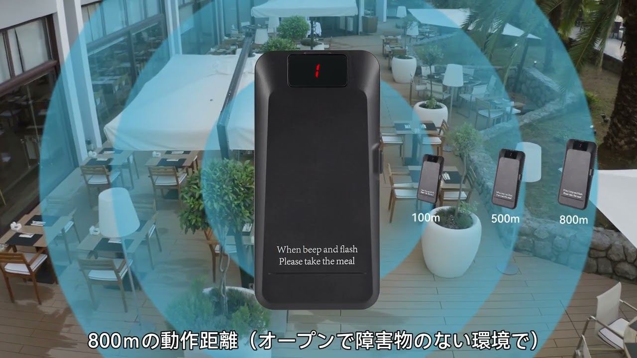 Retekess TD157A/P ワイヤレス呼び出しシステム 呼び出しベル 最新