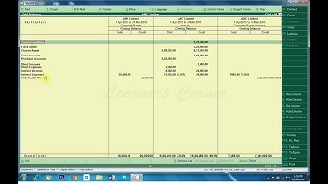 Tally ERP 9 Display Budget and Variances for Group Budget on Closing Balance