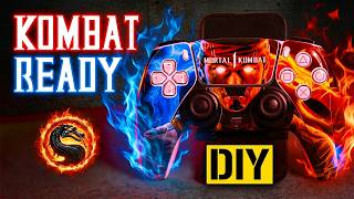 KOMBAT READY: Satisfying Mortal Kombat 1 PS5 Controller Wrap (DIY)