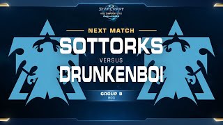 Sottorks vs DrunkenBoi TvT - Group B Elimination - WCS Challenger NA Season 2