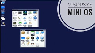 🌐Visopsys (Visual Operating System) 0.91 miniOS open source, en hardware real (no Virtual Machine).