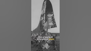 Hoe B-17-bommenwerpers vlogen met een halve vleugel eraf #usa #geschiedenis #militair #amerikaans...