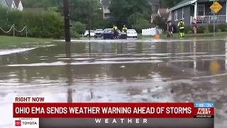 Ohio EMA sends weather warning ahead of storms