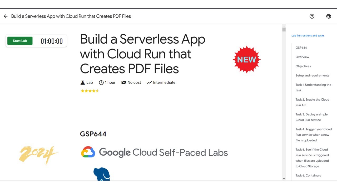 Build a Serverless App with Cloud Run that Creates PDF Files | Network ...