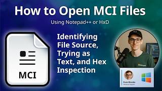 How to Open MCI Files (Uncommon Format)