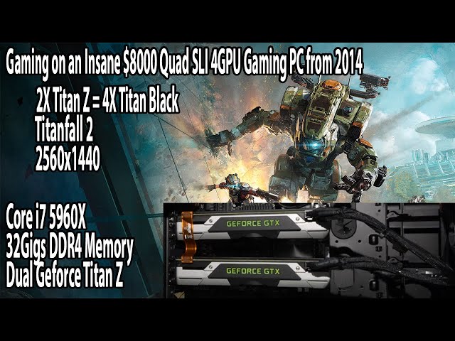 Insane $8000 Gaming PC from 2014 gaming at 1440p - YouTube