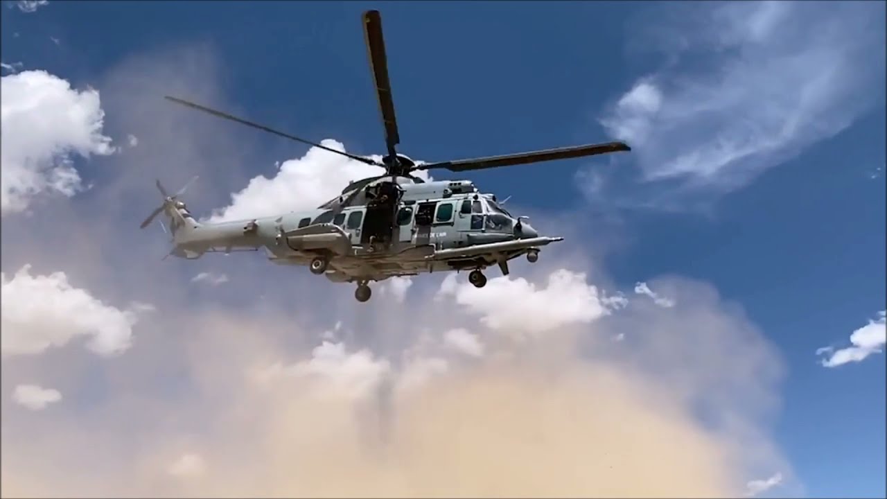 French Air Force H225M Caracals CSAR training in Arizona