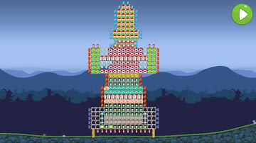 How to build a rocket To fly into space Bad Piggies