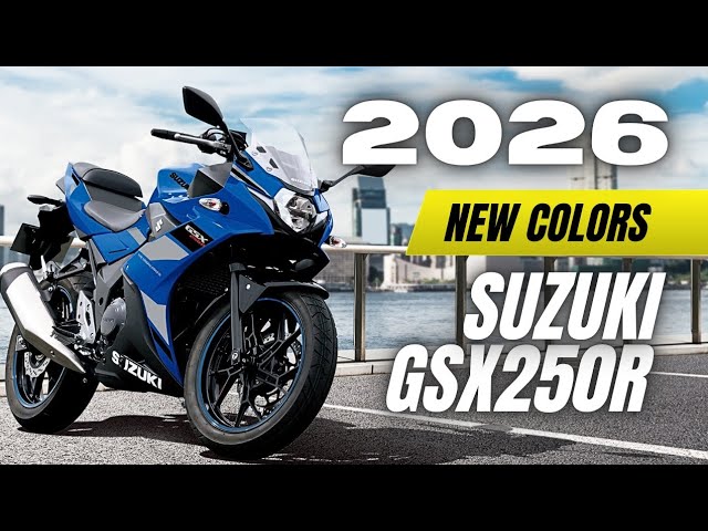 バイク gsr250r New Car] New 2026 