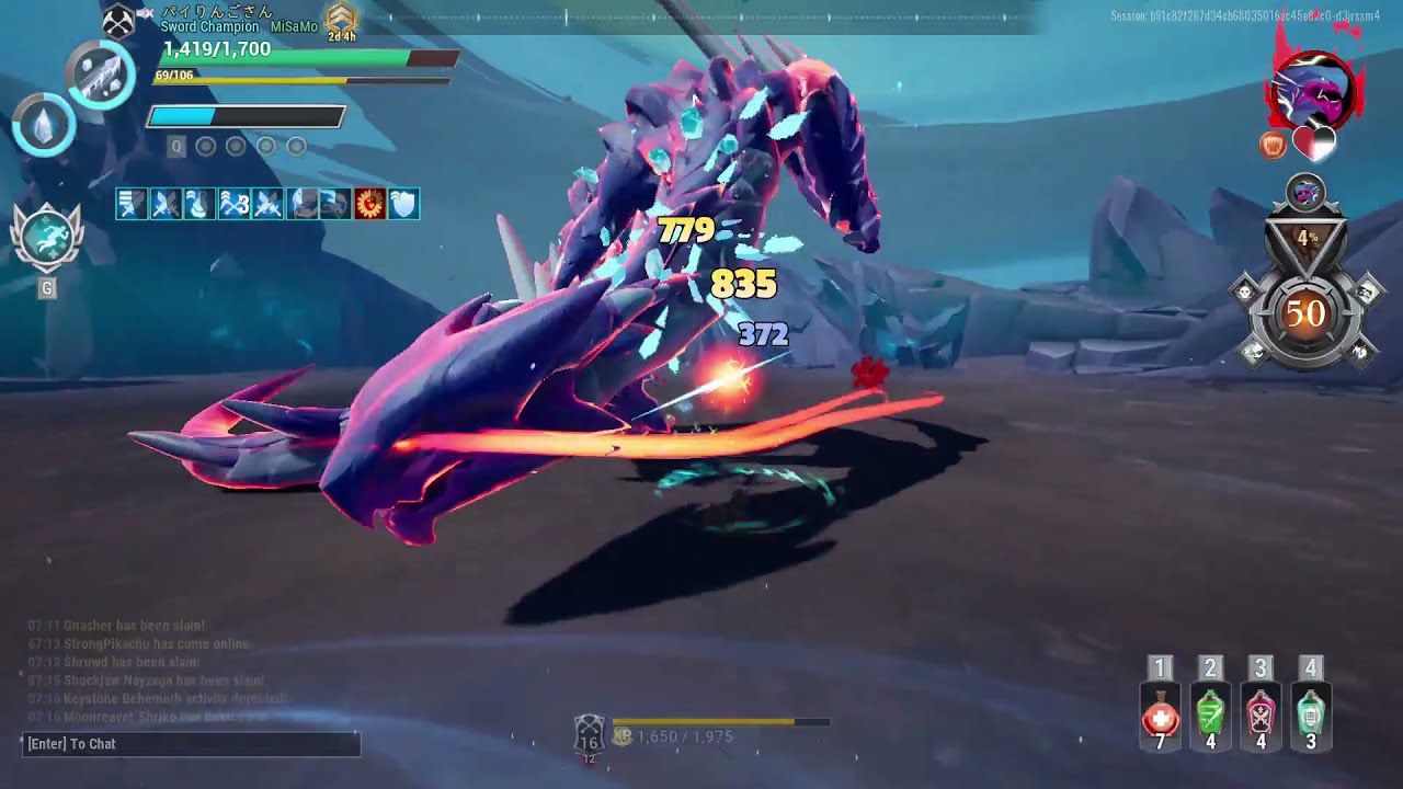 Dauntless - Shock Esca (Solo Chain Blades)