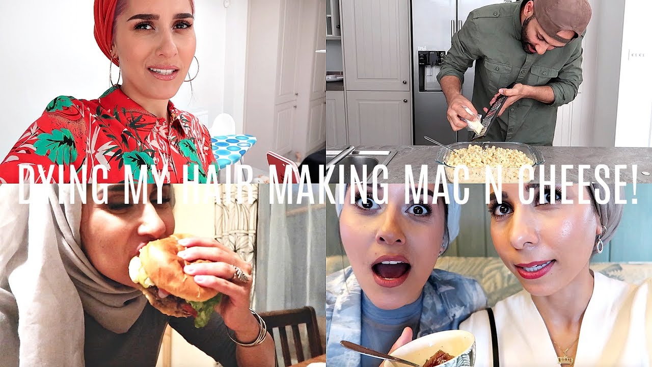 DYING MY HAIR PINK & MAKING MAC N CHEESE