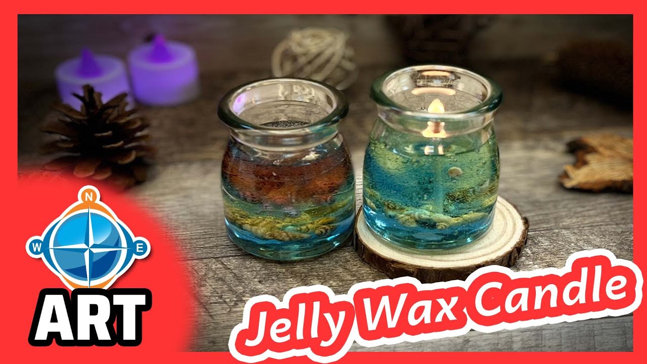 Jelly Wax Candle, Fun How To Video!