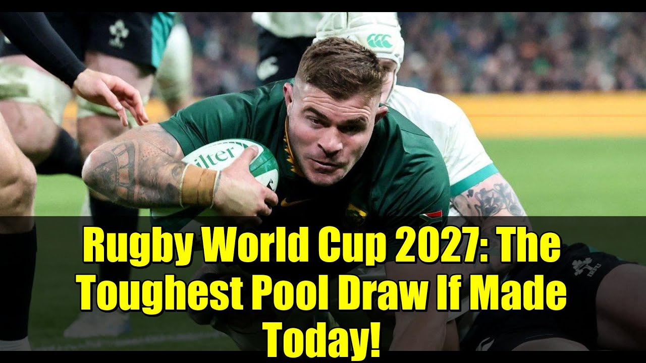 Rugby World Cup 2027: The Toughest Pool Draw If Made Today!