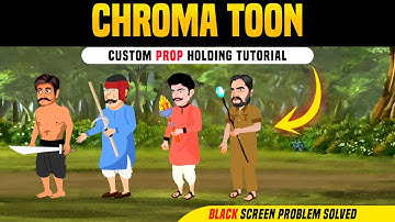 Props kaise pakdaen character ke haath me | Mobile Se Cartoon Video Kaise Banaye