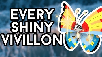 I Caught EVERY Shiny Vivillon Pattern + Shiny Hunting Guide