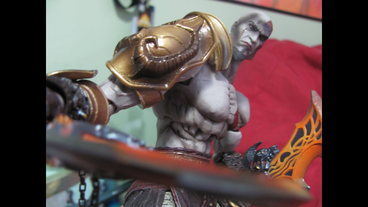 Play Arts Kai God Of War III Kratos Review - YouTube