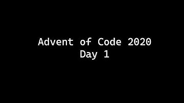 Advent of Code 2020 Day 1 (OCaml)