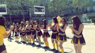 pompom girls
