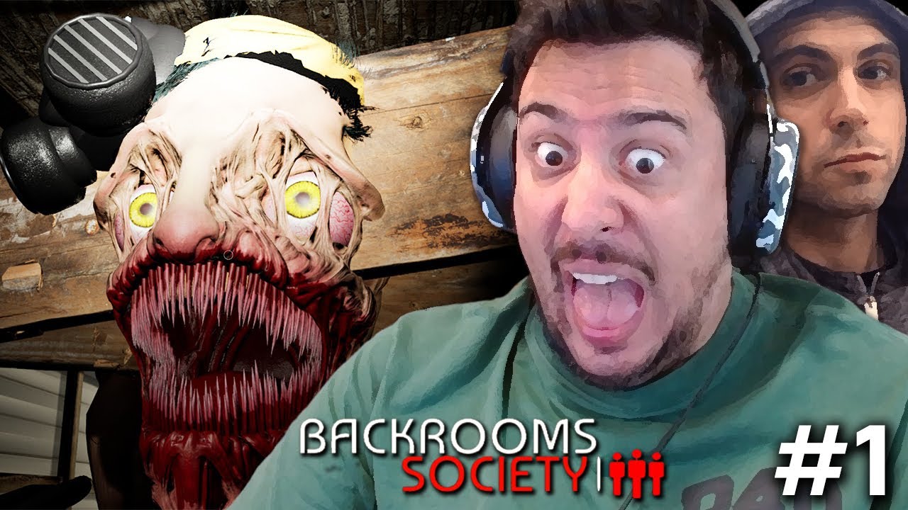 NUEVOS NIVELES DE TERROR en BACKROOMS SOCIETY #1 c/ Vegetta