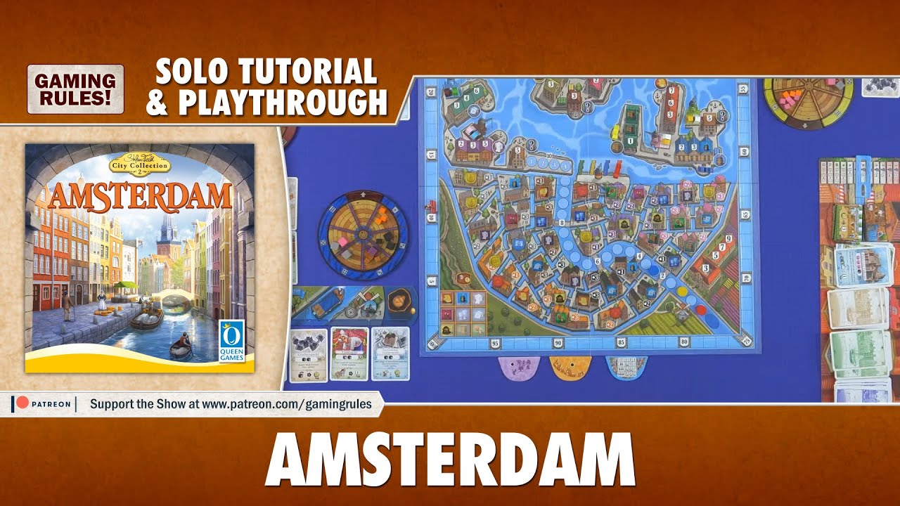 Amsterdam - Solo Tutorial & Playthrough - YouTube