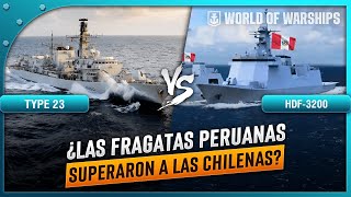 TYPE 23 vs HDF-3200: ¿LAS FUTURAS FRAGATAS PERUANAS van a SUPERAR las de la ARMADA de CHILE?