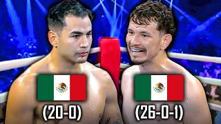 Awesome Clash Lindolfo Delgado mexico Vs Bryan Flores mexico  Boxing Fight Highlights