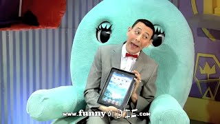 Pee-wee Gets An iPad!