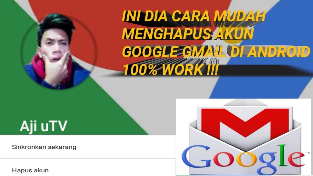 CARA MENGHAPUS AKUN GOOGLE PERMANEN - YouTube