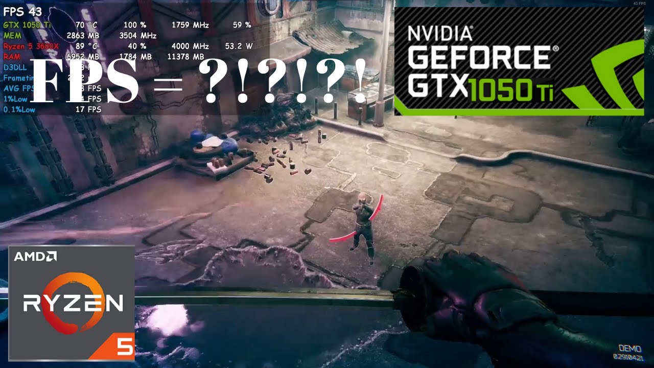 Ghostrunner GTX 1050 Ti 1080p