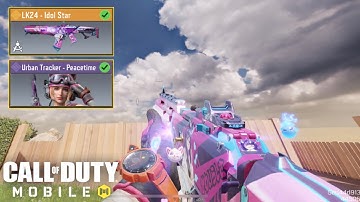 *NEW* Deadly Cute Draw | LK24 "Idol Star" & Urban Tracker "Peacetime" Unlocked! + Gameplay | CODM