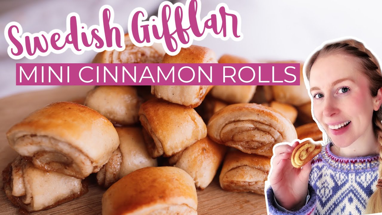 Swedish Gifflar - Tastiest Mini Cinnamon Rolls!