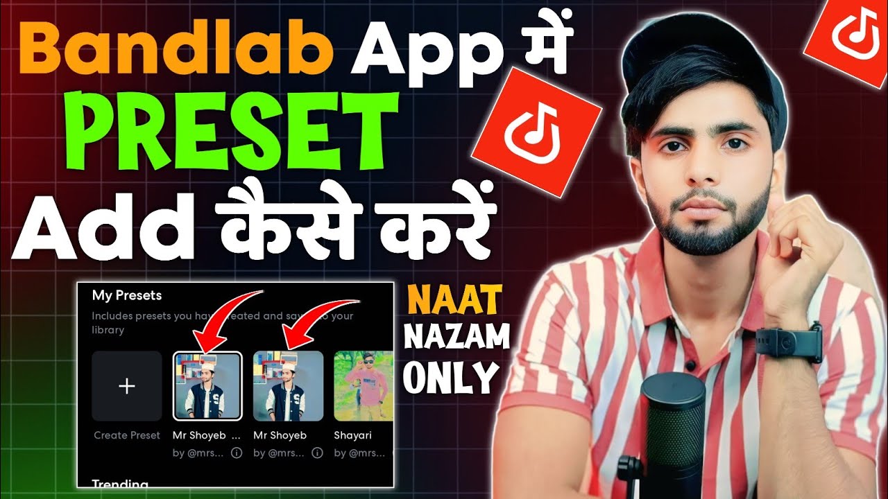 Bandlab App Me Preset Add Kaise Kare 2026 | Bandlab App Kaise Use Kare 2026