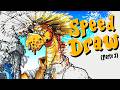 Speed Draw: Adolfo el Dragón (PARTE 2) - ArteBU