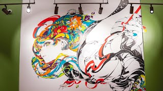 Yoneyama Mai Live Drawing at Kinokuniya Atlanta - Day 2 (Extended Version)