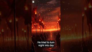 The Emperor Who Tried to Defeat the Night 🌑🔥 #shorts