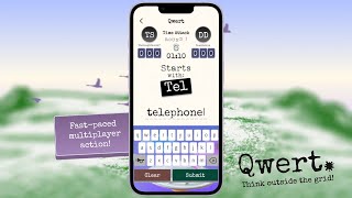 Qwert - A New TYPE of Word Game 👽 #android and #ios screenshot 3