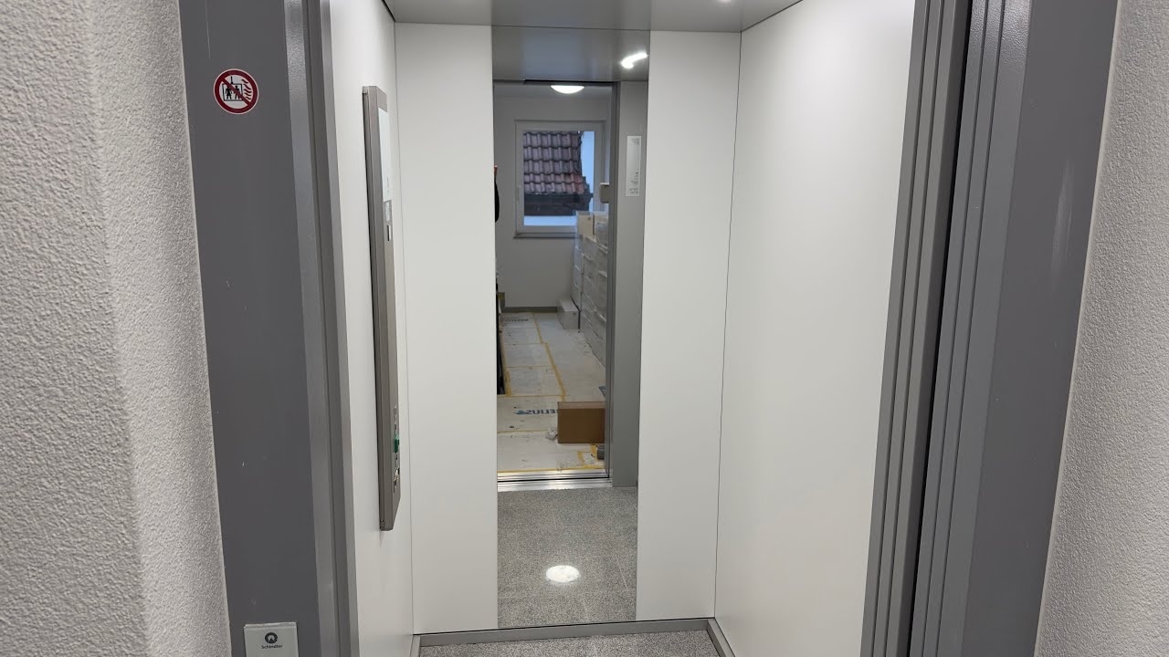 Brand new 2024 Schindler 3000 Elevator at residential building, Stuttgart-Vaihingen