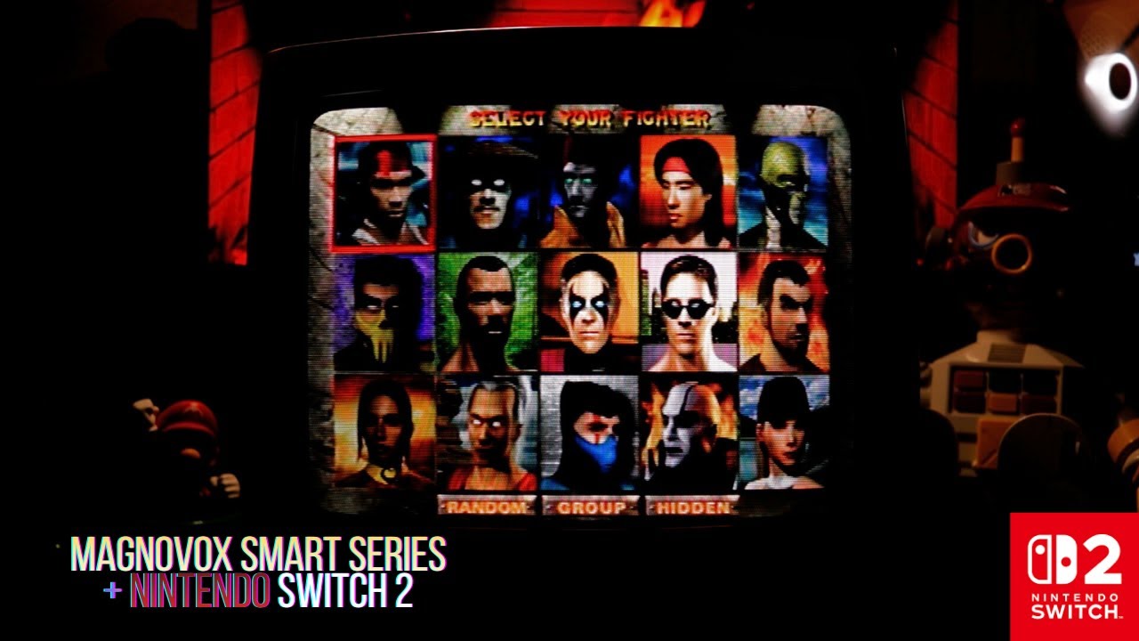 Mortal Kombat на ЭЛТ-мониторе: 13-дюймовый Magnovox Smart Series: Scorpion Run