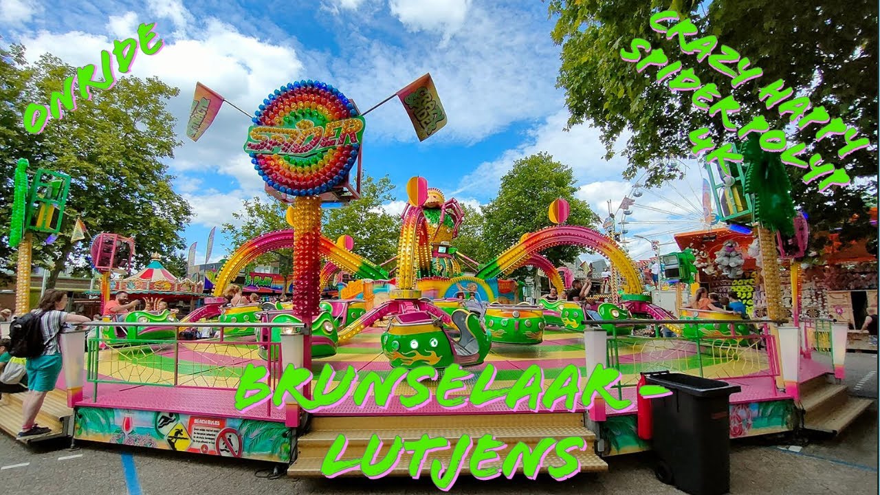 Onride Crazy Happy Spider Polyp Brunselaar Lutjens 4K