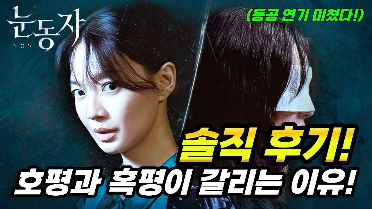 영화 [눈동자] 후기! 결말 미쳤다!