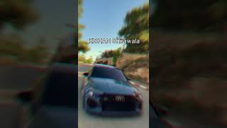 The image shows a 2022 Audi RS 3, a high-performance compact sports sedan #viralvideo #gaming
