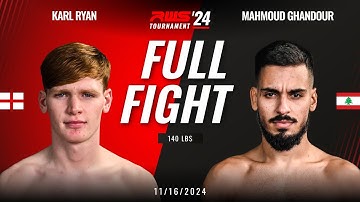 Full Fight l Karl Ryan vs Mahmoud Ghandour Sasiprapa Gym I RWS