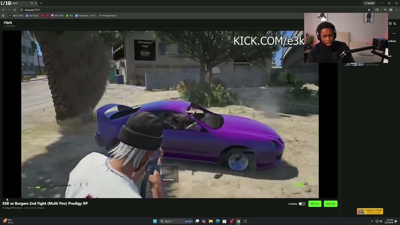 Zolo Reacts To ESB Vs Burgers 2nd Fight. | Prodigy 2.6 RP