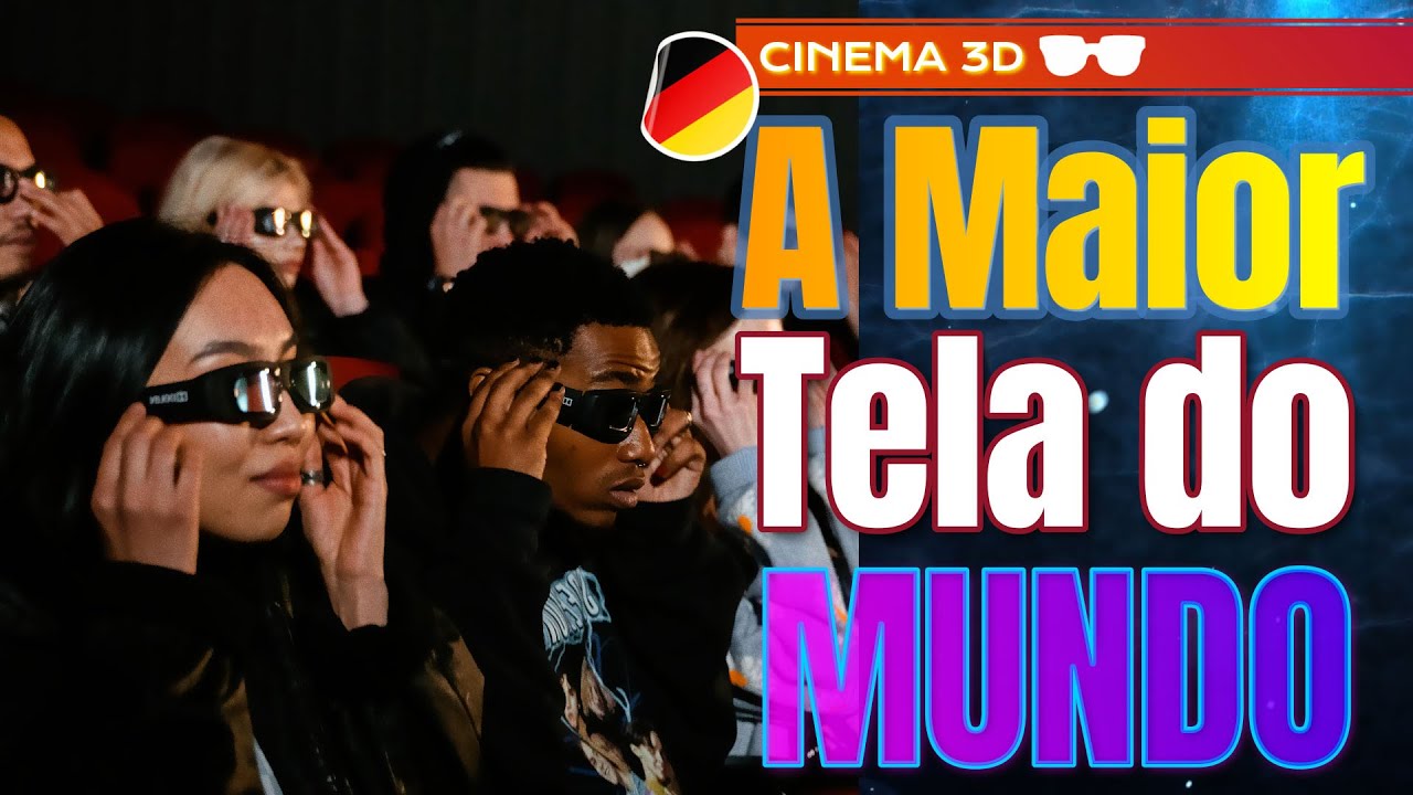 ✨🇩🇪 A MAIOR tela de CINEMA do MUNDO! 😱🎬 IMAX Traumpalast Leonberg