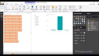 Power BI Custom Visuals - Enlighten Stack Shuffle