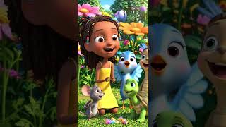 🐰💖 Benny Bunny Shares the Magic Rainbow Carrot! | Heartwarming Kids Story #Shorts News