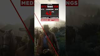 GTX 1060 3GB vs Red Dead Redemption 2 #gpu #pcbuild #gamingpc
